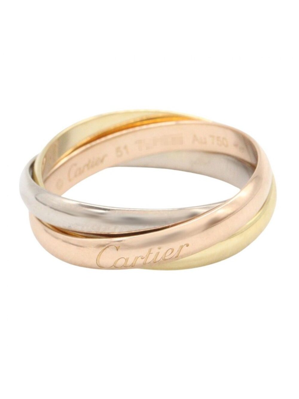 Cartier Ring Trinity 18K White Gold